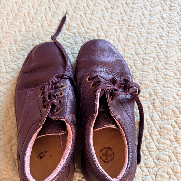 Dark Brown Leather Lace-Up Shoes - Picture 10 of 10